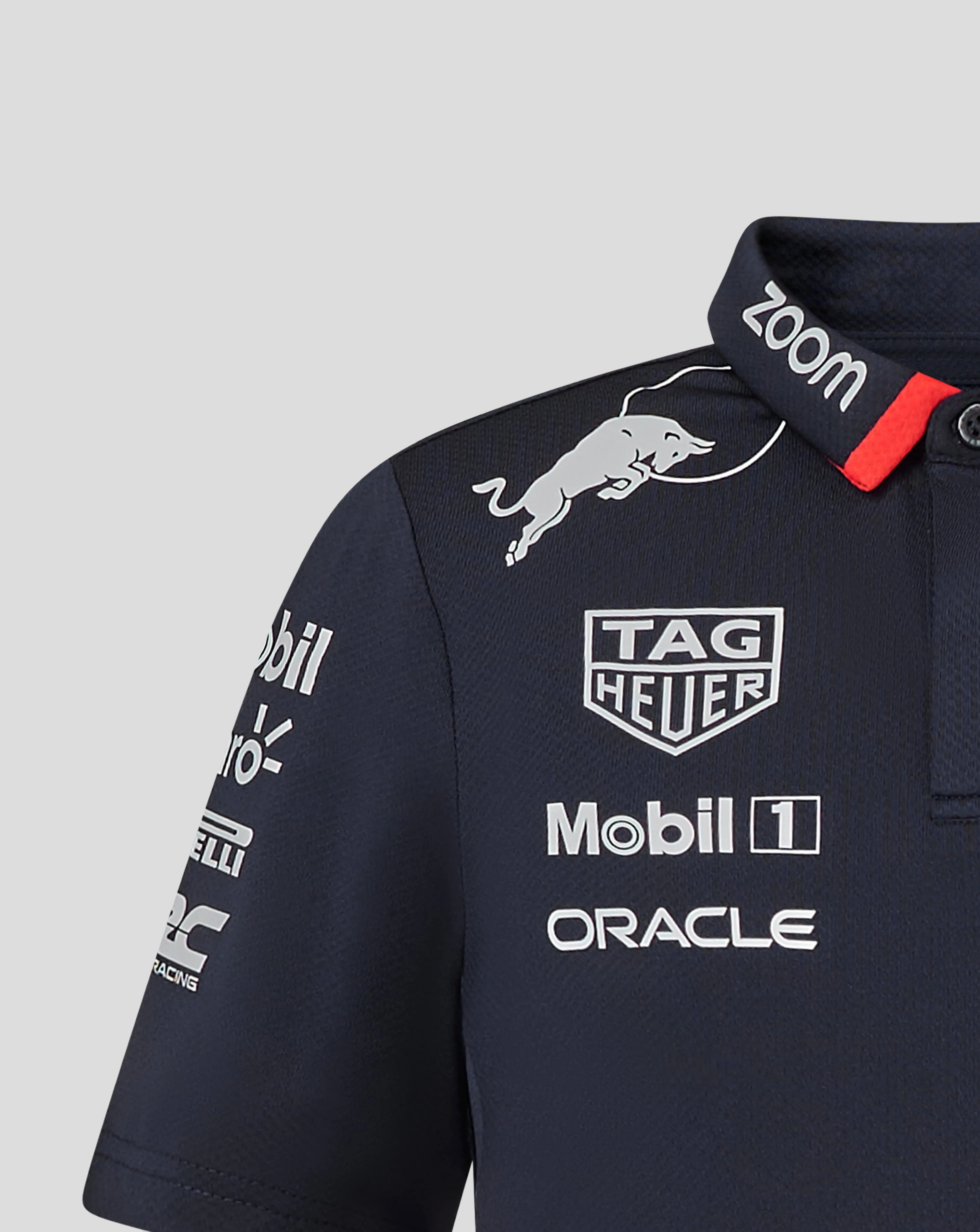 Red Bull Racing F1 Kids 2024 Special Edition America Race Team Polo Shirt- Youth Navy