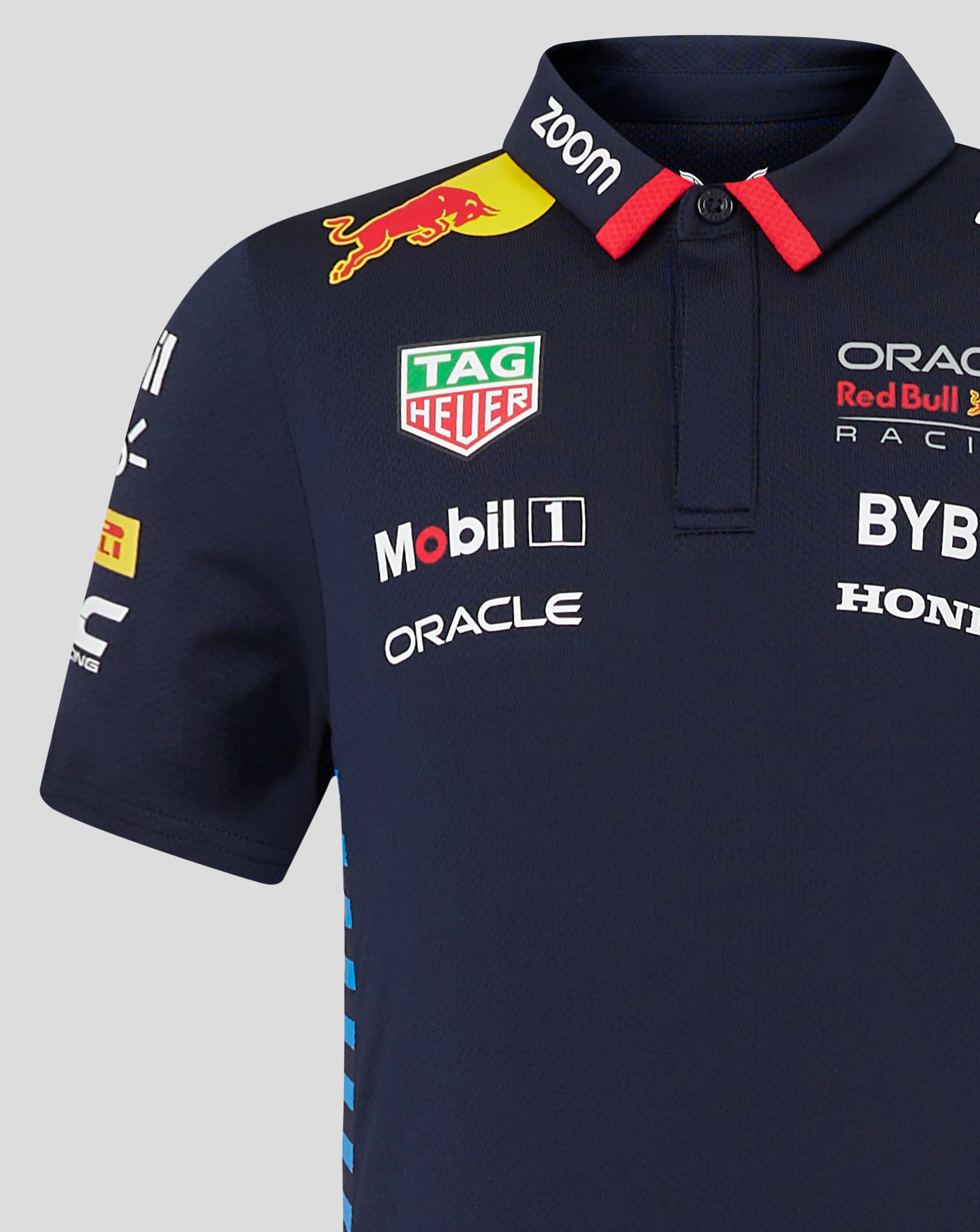 Red Bull Racing F1 Kid's 2024 Team Polo- Youth Navy