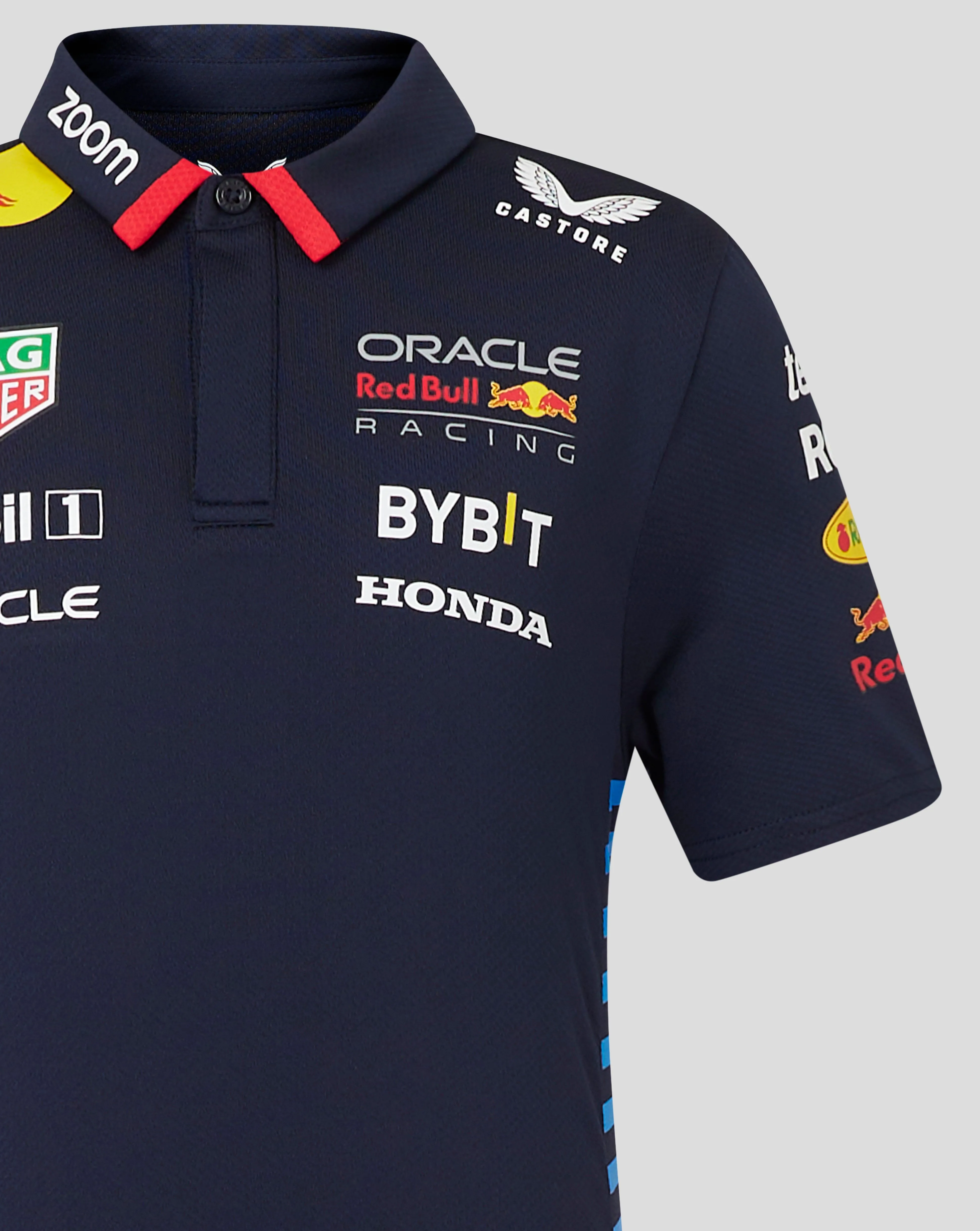 Red Bull Racing F1 Kid's 2024 Team Polo- Youth Navy