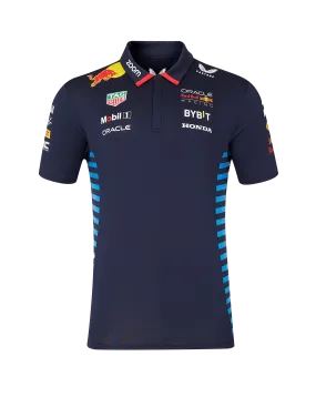 Red Bull Racing F1 Men's 2024 Team Polo Shirt- Navy