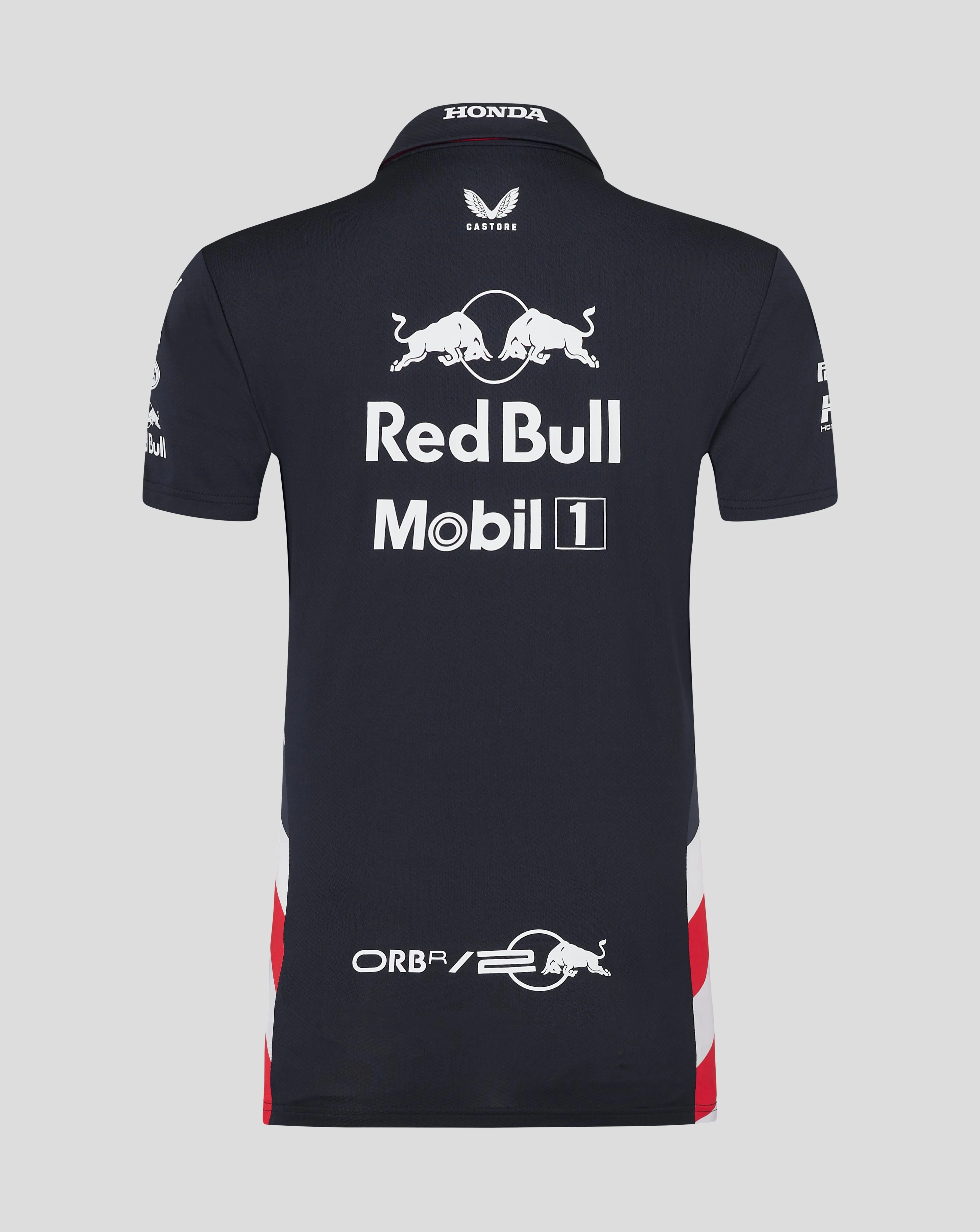 Red Bull Racing F1 Women's 2024 Special Edition America Race Team Polo Shirt- Navy