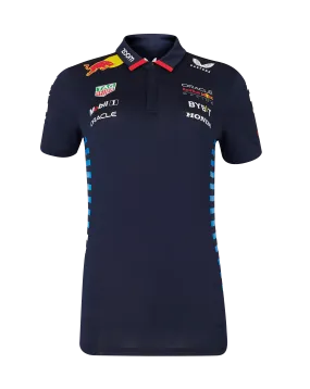 Red Bull Racing F1 Women's 2024 Team Polo Shirt- Navy