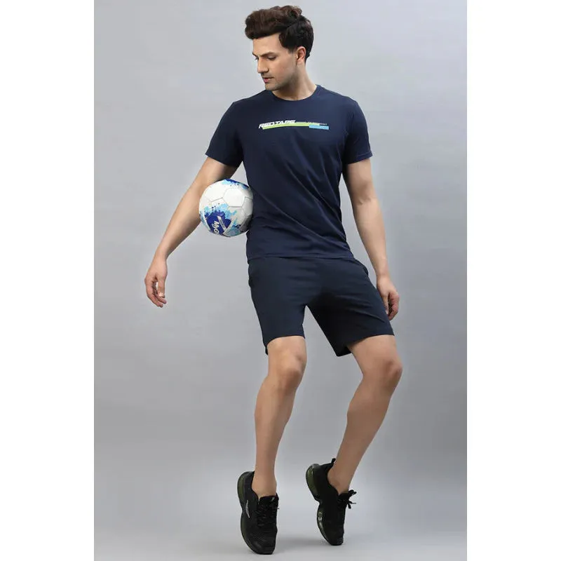 Red Tape Men Navy Activewear Shorts