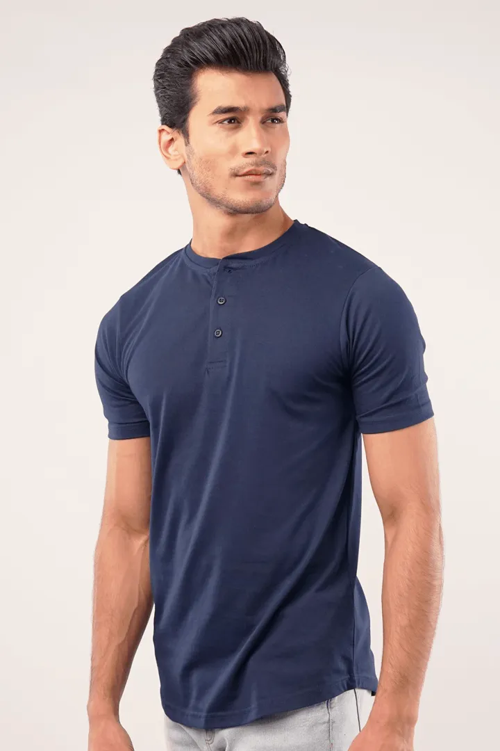 Rusch Short Sleeves Henley T-Shirt