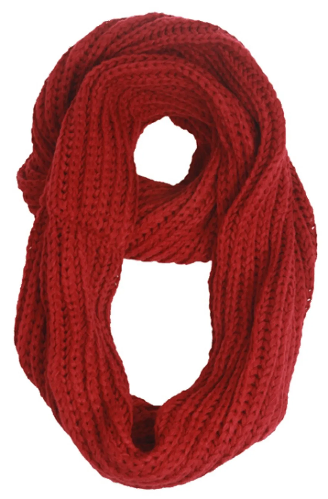 Sakkas Life is Beautiful Knit Infinity Scarf