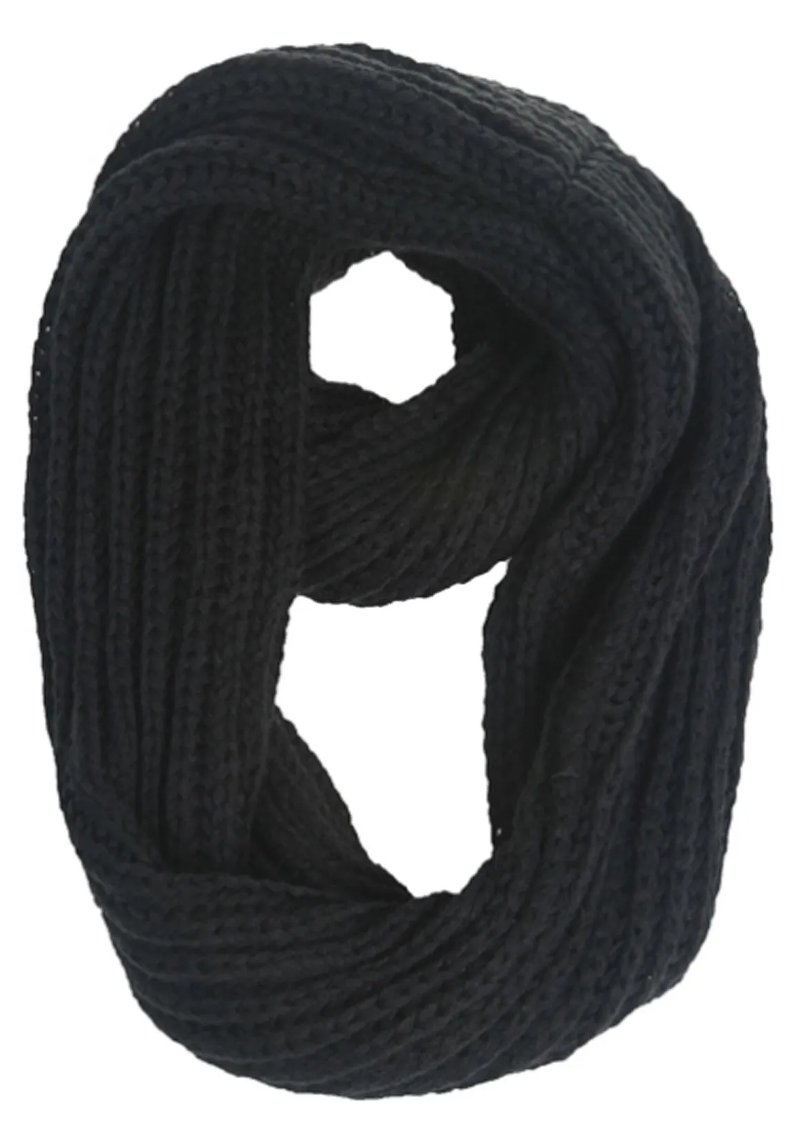 Sakkas Life is Beautiful Knit Infinity Scarf