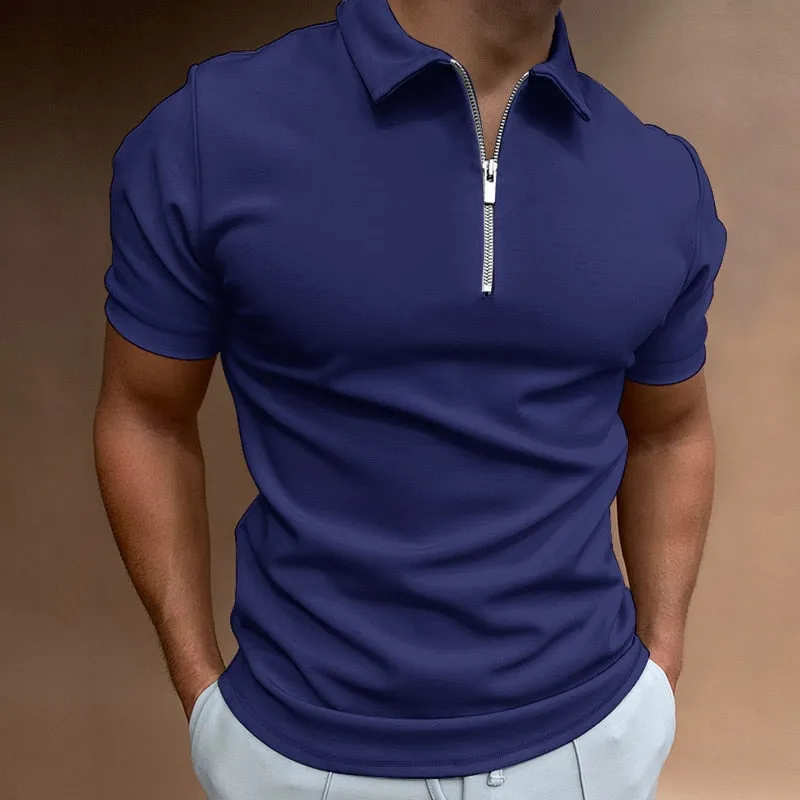 Santiago - Zip-Up Polo