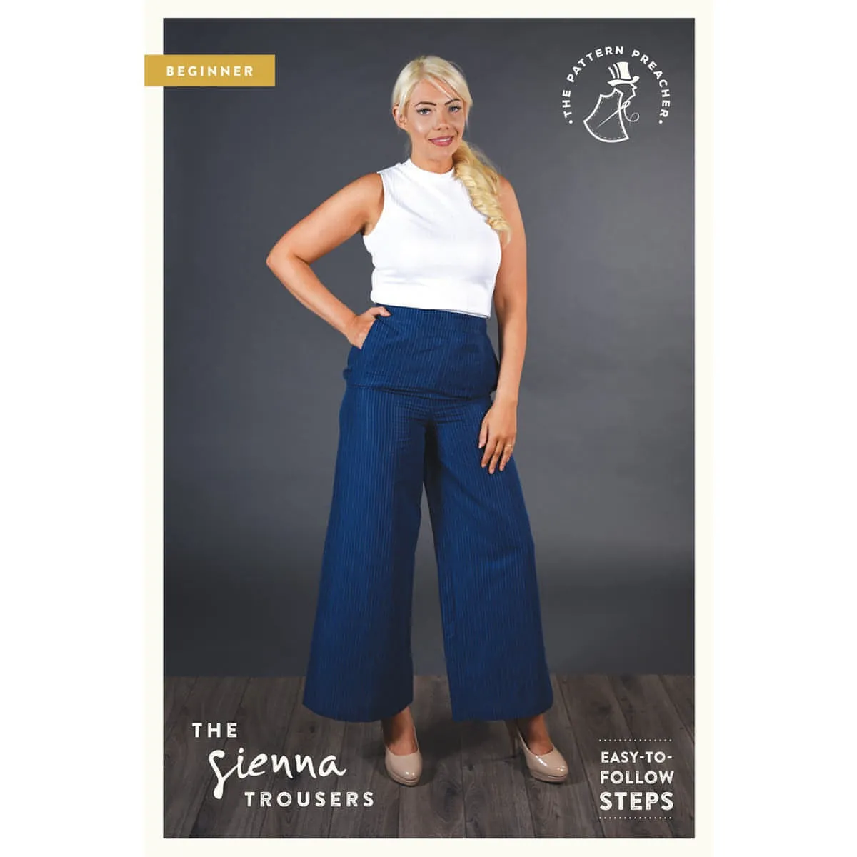 Sewing Pattern - The Sienna Palazzo Trouser by The Pattern Preacher