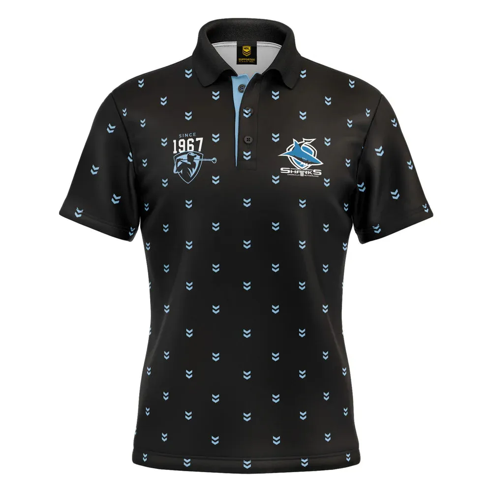 Sharks Mens Mulligan Golf Polo