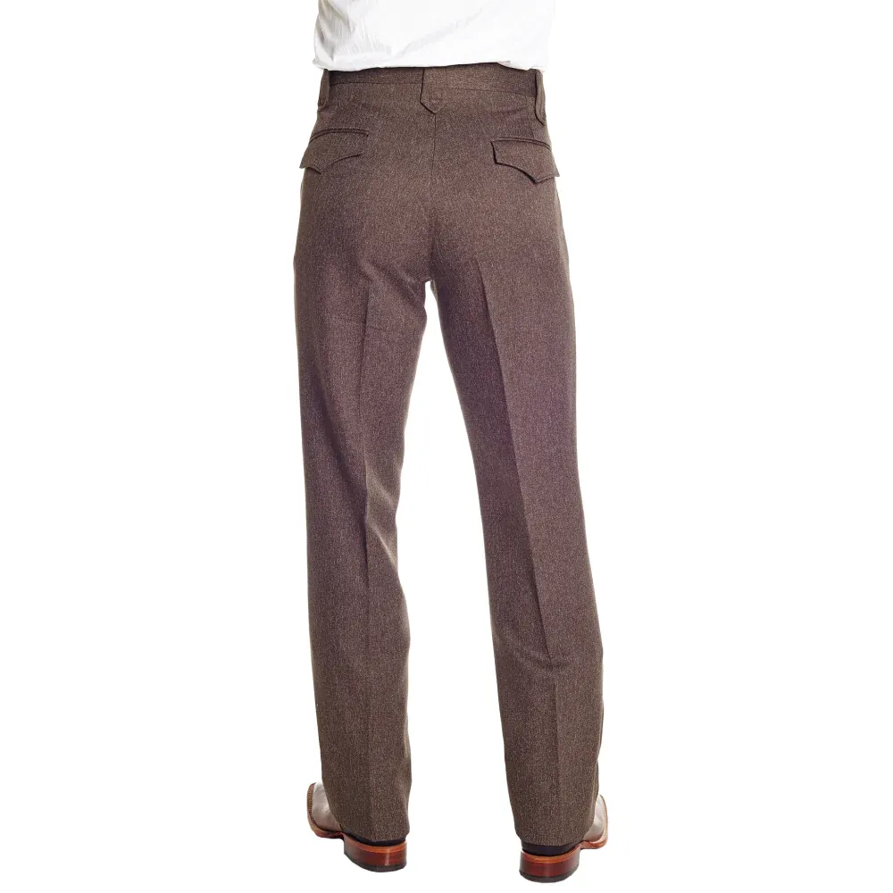 Sidran Circle Men's Chestnut Dress Ranch Pants