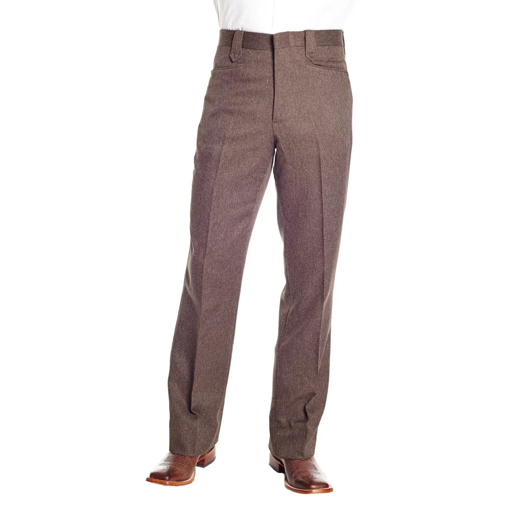 Sidran Circle Men's Chestnut Dress Ranch Pants