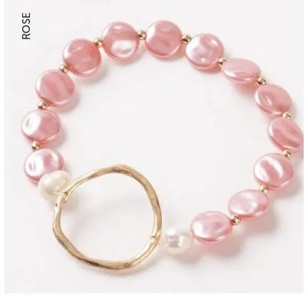 Simply Noelle Garden Party Pearl Bracelet