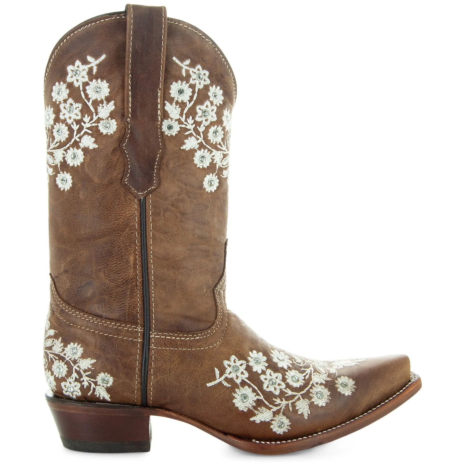 Soto Boots Womens Floral Embroidery Cowgirl Boots M50059