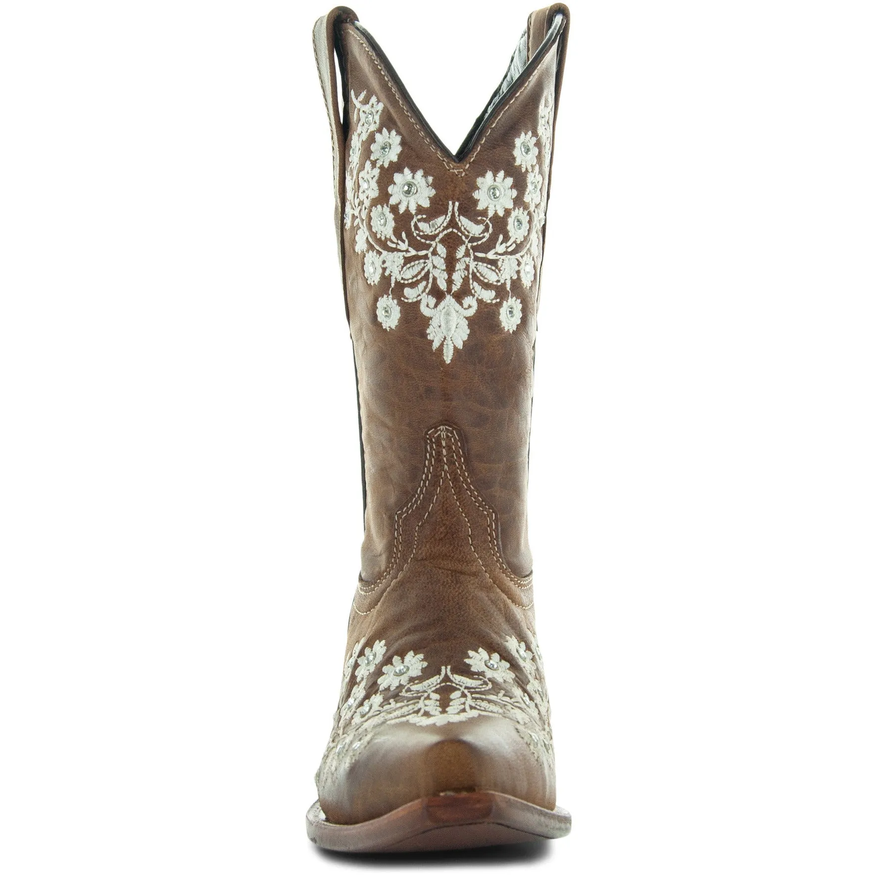 Soto Boots Womens Floral Embroidery Cowgirl Boots M50059