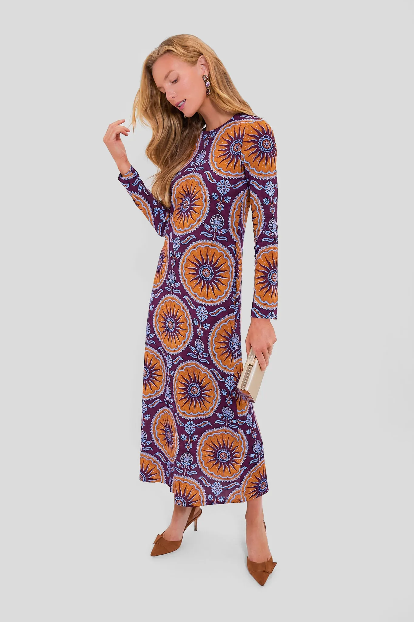 Sovereign Long Sleeve Swing Dress