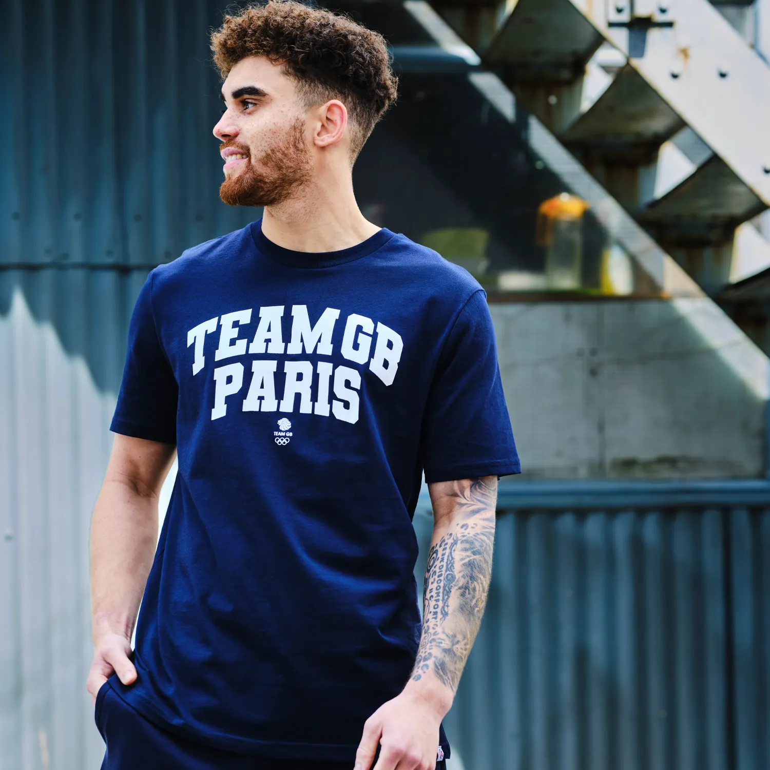 Team GB Bercy Navy T-shirt