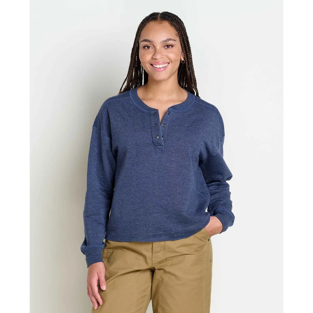 Toad & Co Women's Nord Reversible Long Seelve Henley