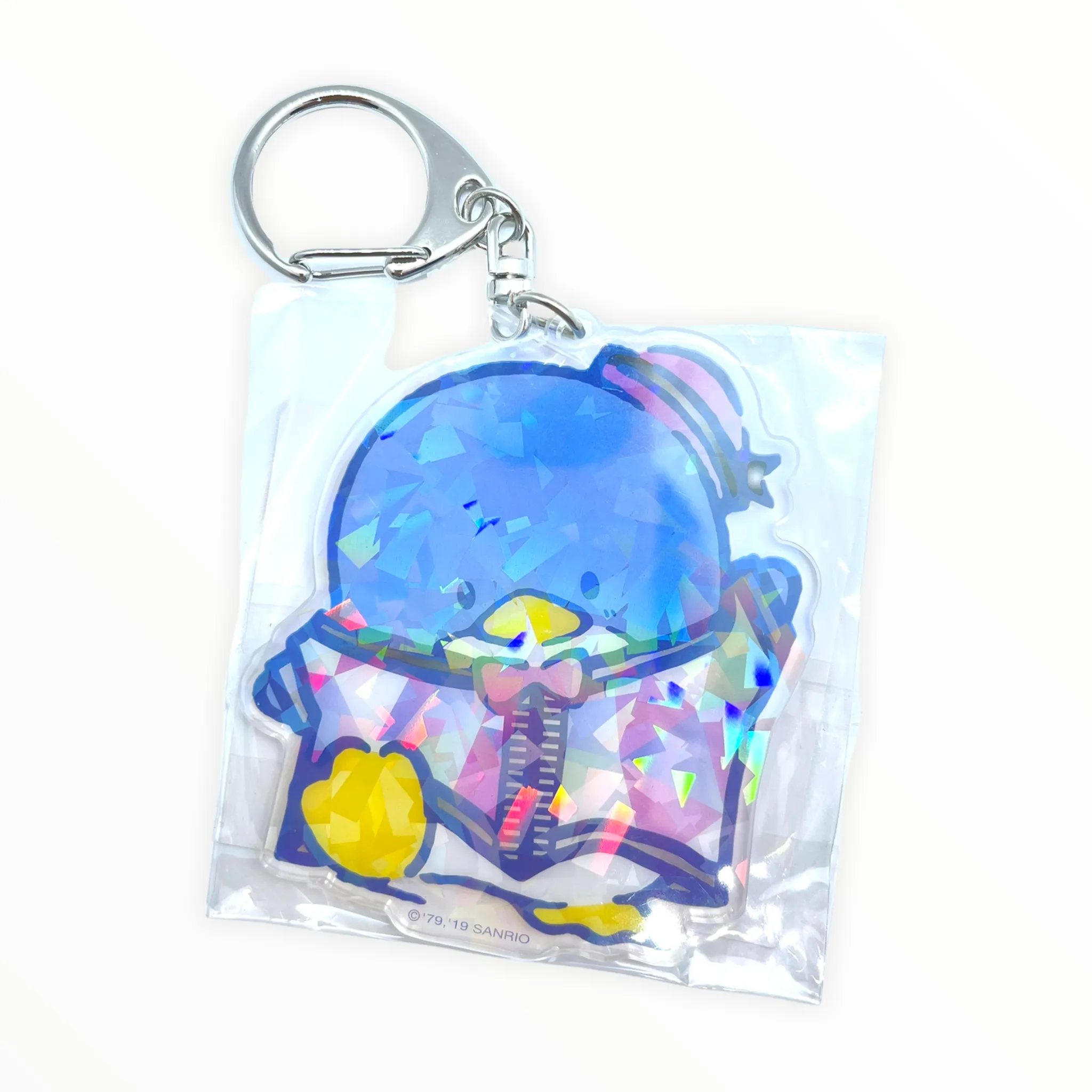 TuxedoSam Little Twin Stars My Melody Sparkly Keychain