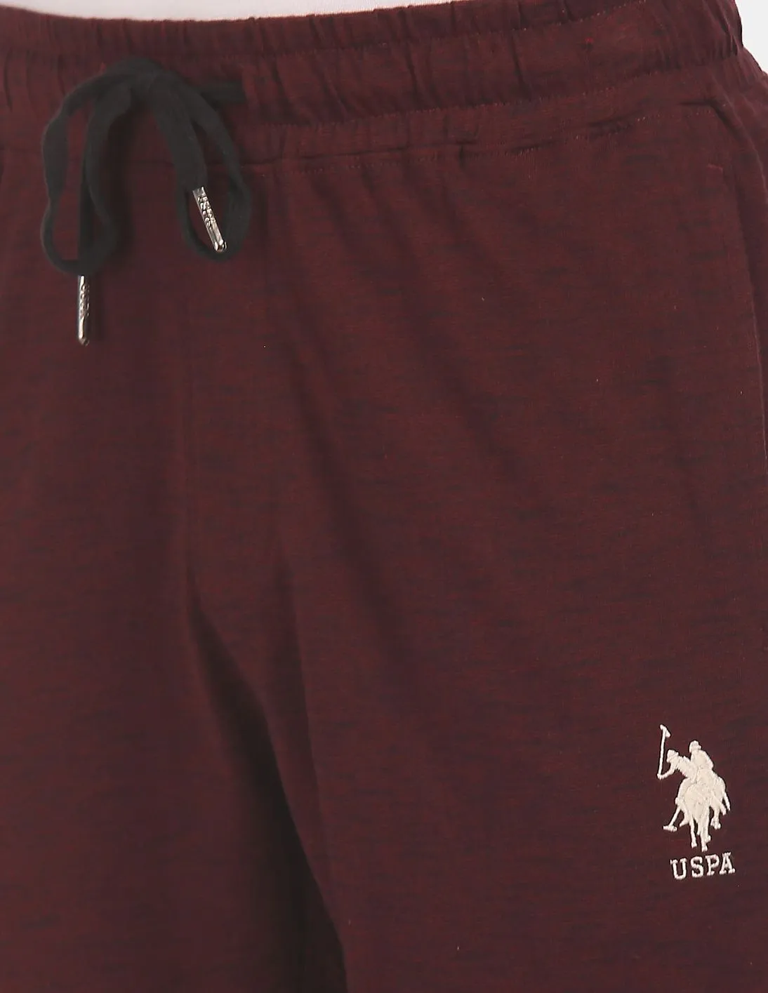 US Polo Cotton Maroon Track Pants Lower Bottom for Men