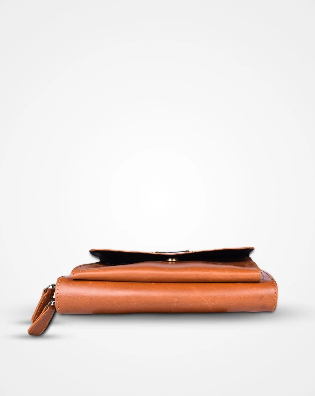 VersaChic 2-in-1 Leather Sling Wallet - Sling Bag