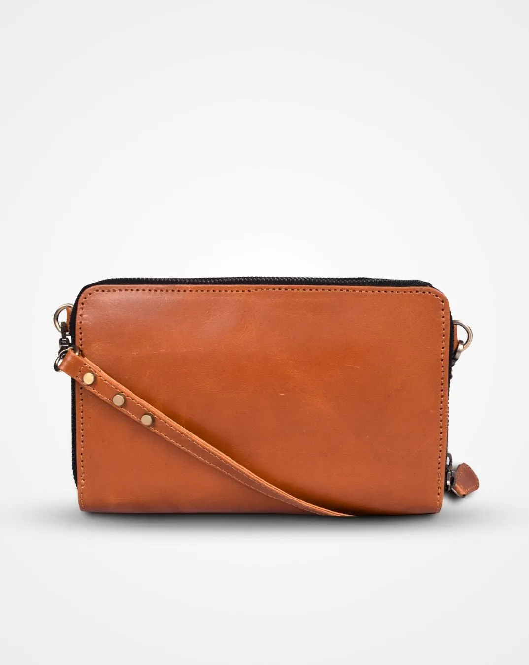 VersaChic 2-in-1 Leather Sling Wallet - Sling Bag