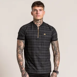 Viera Polo Shirt - Black/Gold