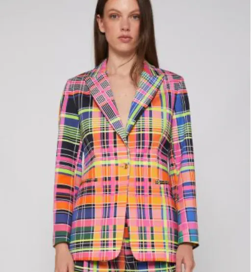 Vilagallo Jacket Sophia Multicolor Check