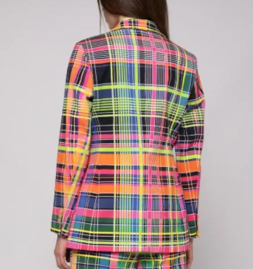 Vilagallo Jacket Sophia Multicolor Check