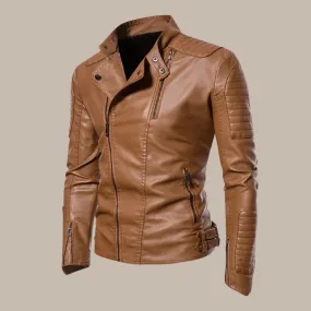 Waterproof Leather Jacket