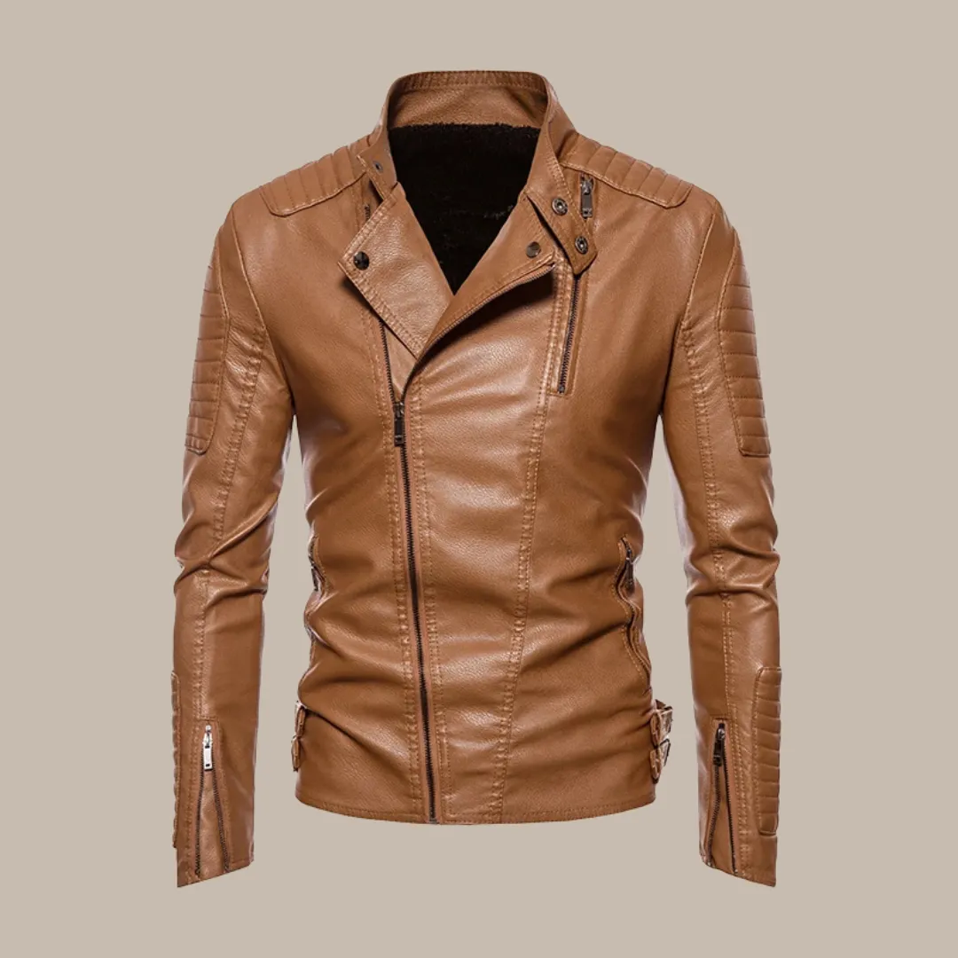 Waterproof Leather Jacket