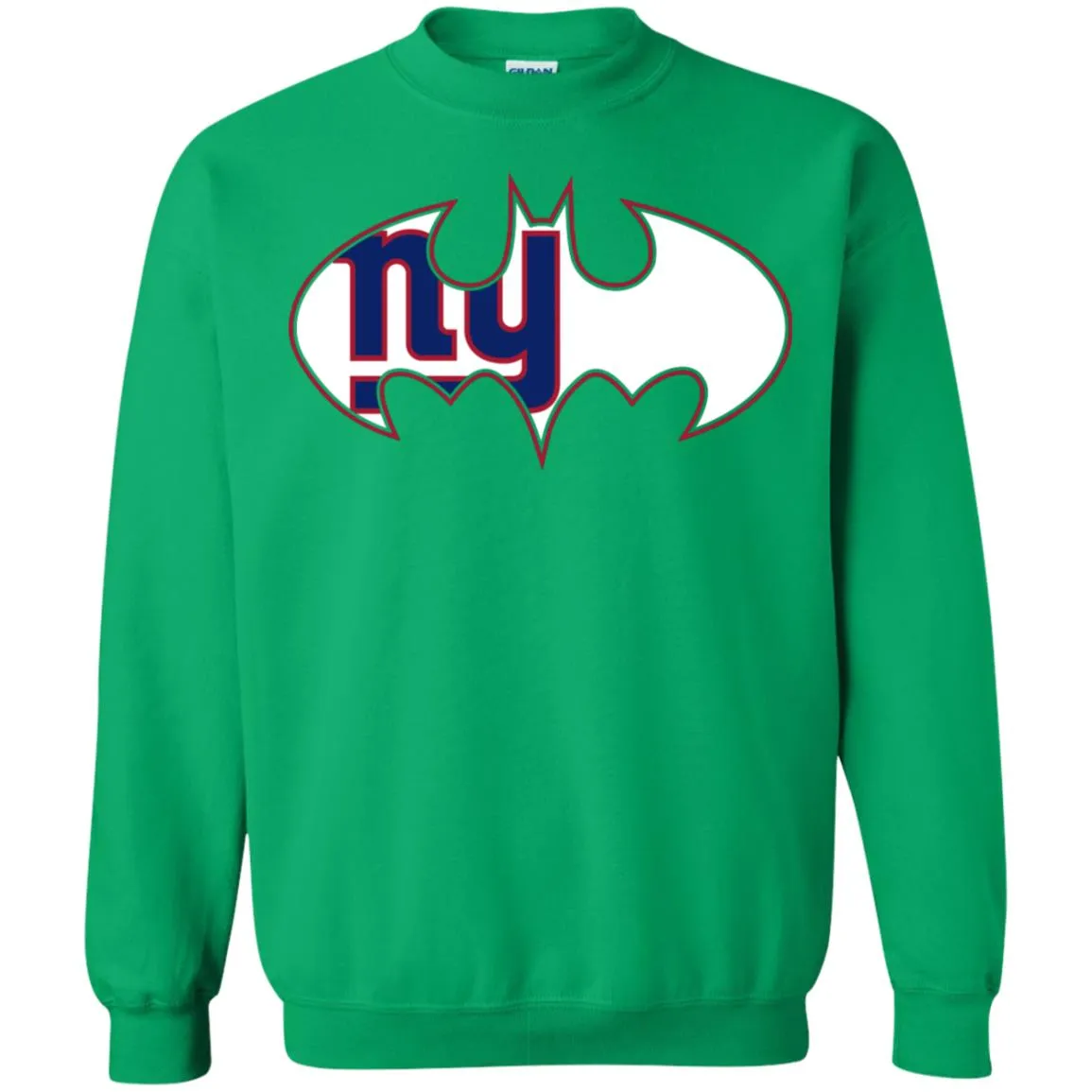 We Are The New York Giants Batman Nfl Mashup Crewneck Pullover Sweatshirt