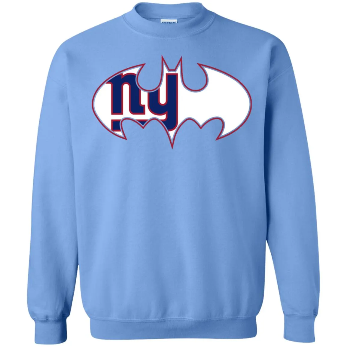 We Are The New York Giants Batman Nfl Mashup Crewneck Pullover Sweatshirt