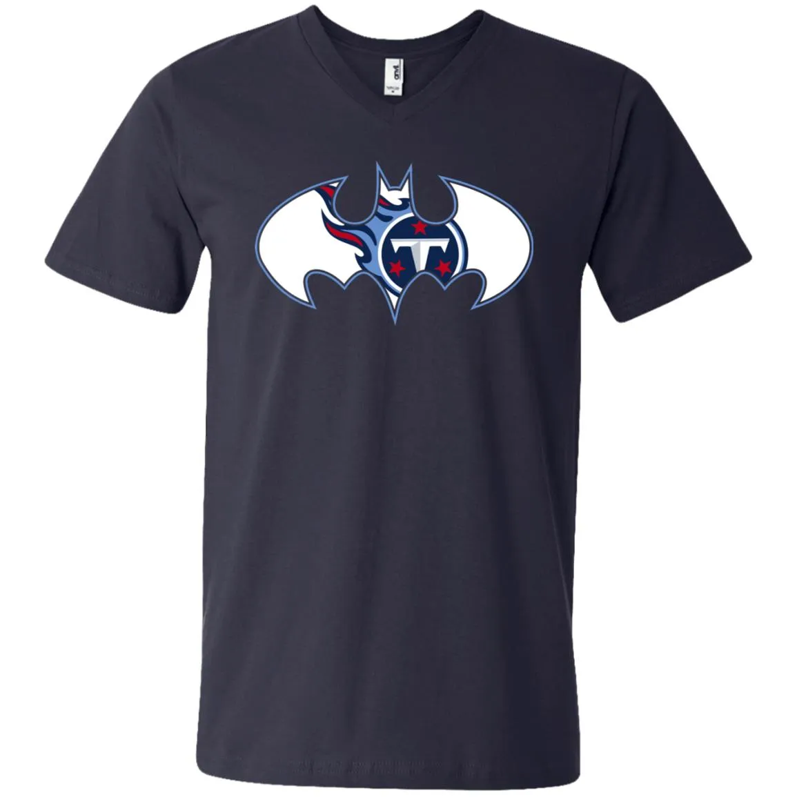 We Are The Tennessee Titans Batman Nfl Mashup Men V-Neck T-Shirt