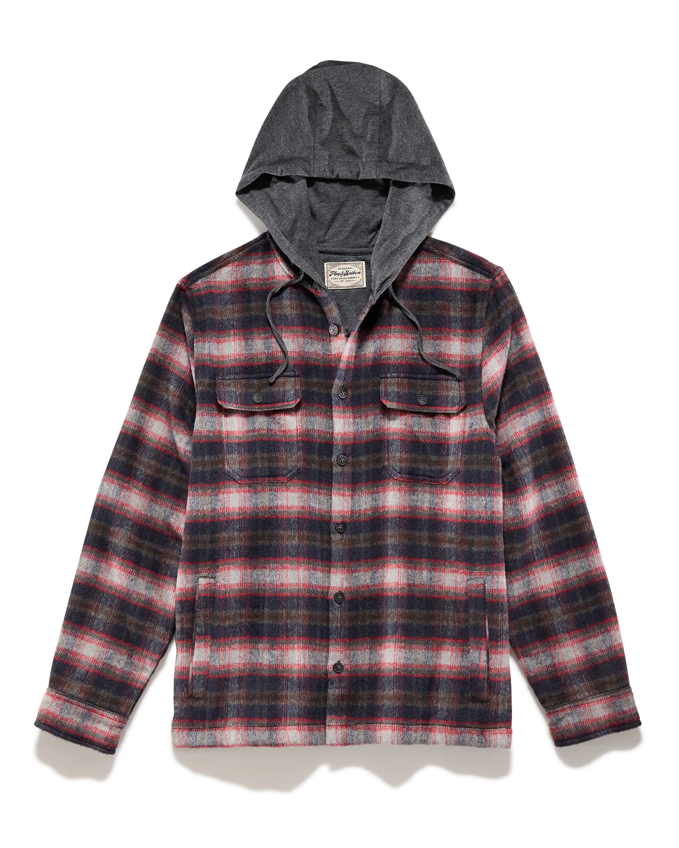 WHITEHALL HOODED SHIRT JACKET