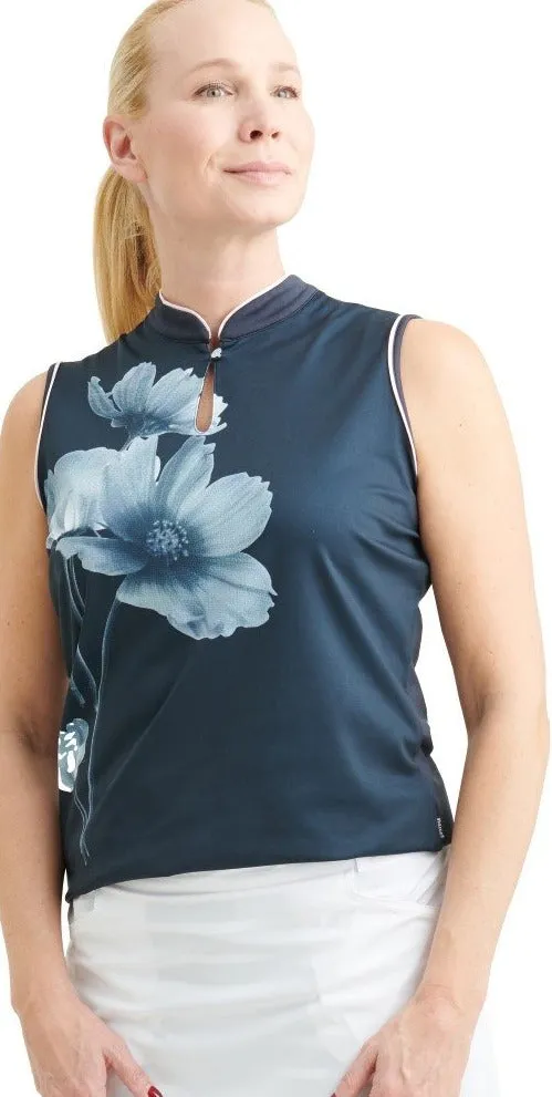 Women Merion Sleeveless Polo