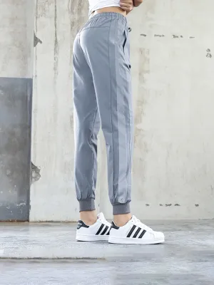 Women Sweatpants Ultralight, Reflective - One Stroke on Side